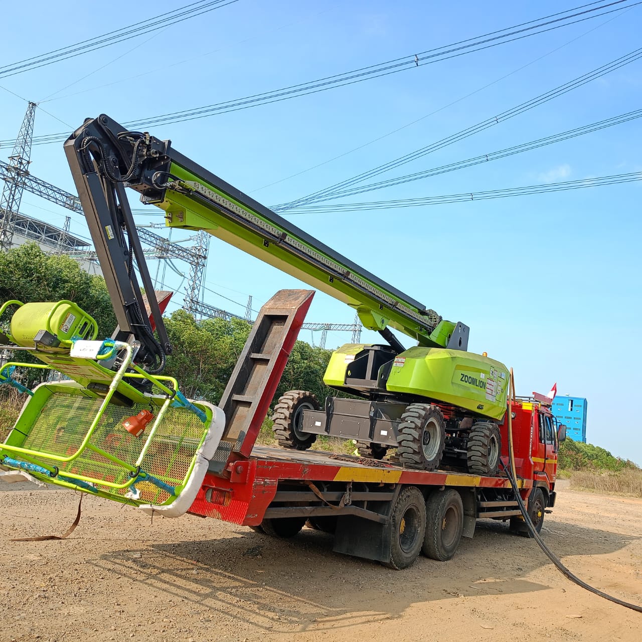 Cara Mengoperasikan Boom Lift